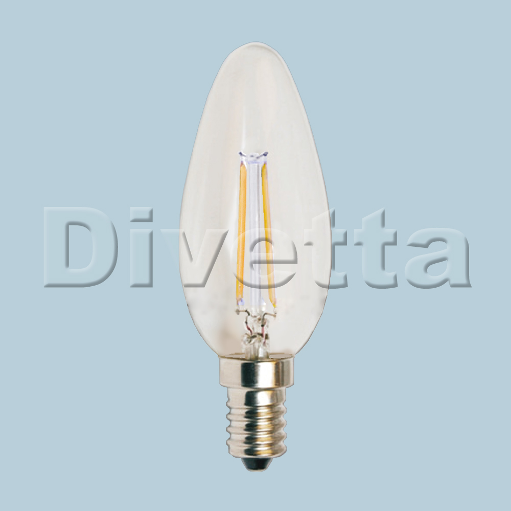 Filament LED C35 2W