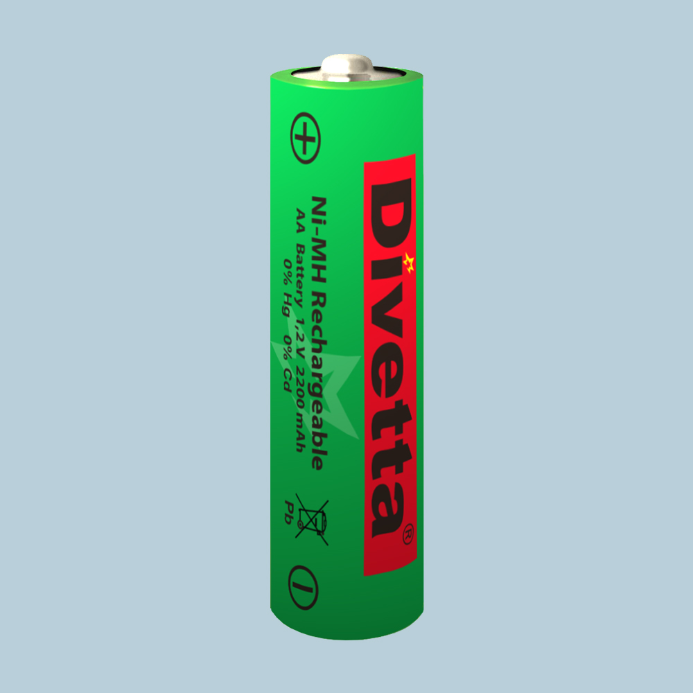 Rechargeable battery NiMH HR6